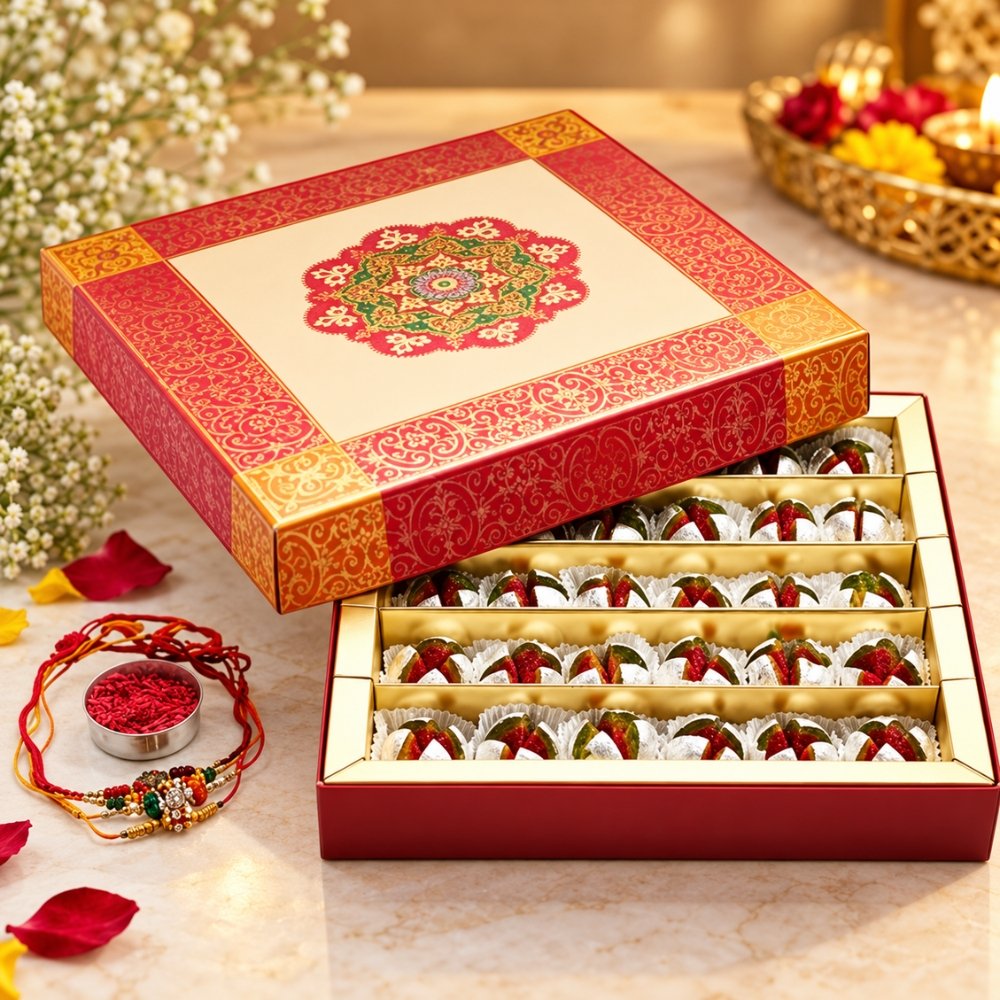 Assorted Indian Mithai Gift Box