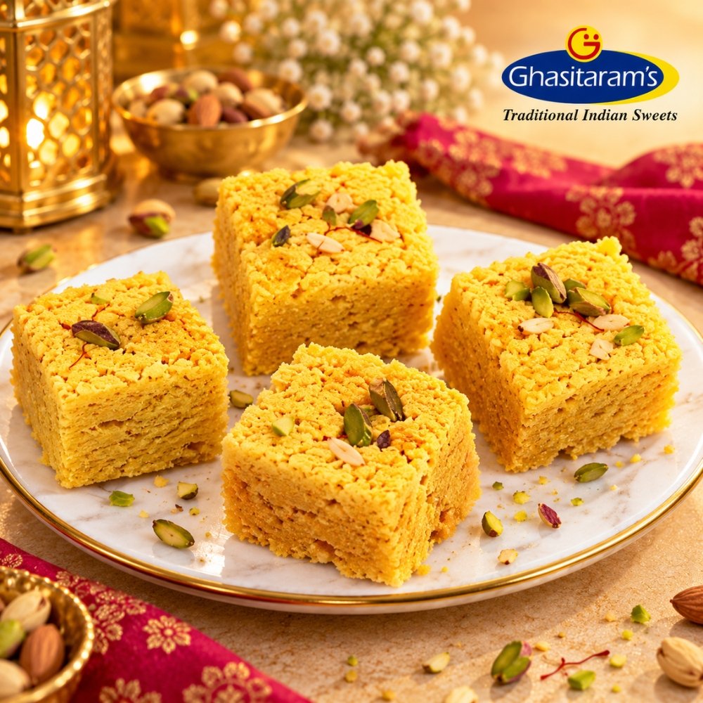 North Indian Mysore Pak